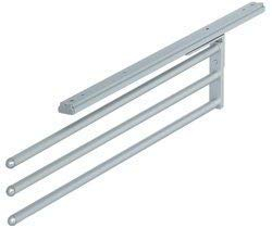 Télescopique à 3 rails en Aluminium anodisé-serviettes
