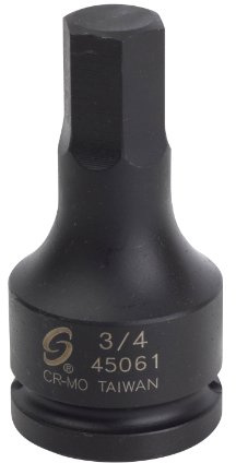 Sunex Tools - SOC 3/4 3/4D IMP HEX MALE
