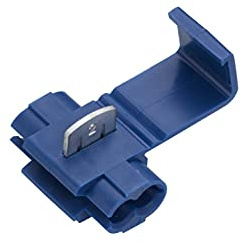 HELLA 8KV 705 123-002 Leitungsverbinder - blau - von: 0.8mm² - bis: 2.0mm² - Abzweigverbinder - Menge: 25