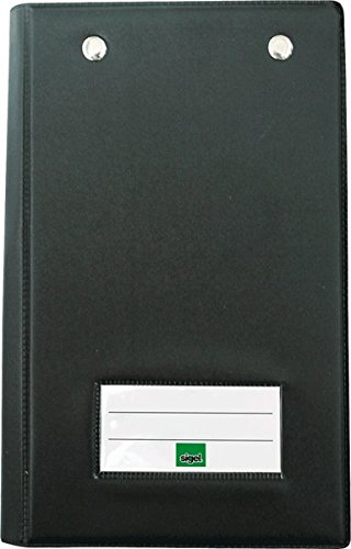 Sigel Kassenblockmappe 115x178mm schwarz