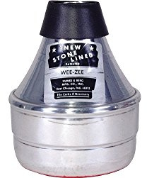Humes & Berg Mute New Stone Lined Wee-Zee 129 Trumpet