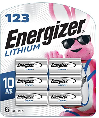 Energizer Ultimate Lithium 123 3v, 6 Pack