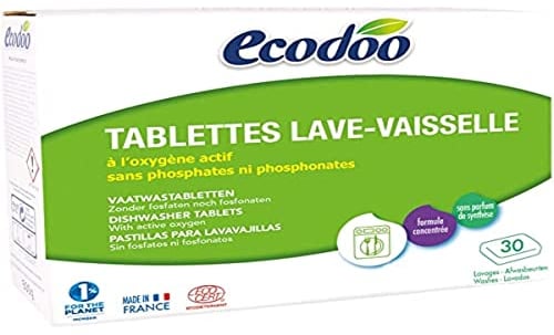 Ecodoo Tabletas Para Lavavajillas 30 Past. 600 Gr - 100 g