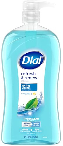 Dial Body Wash, Spring Water, 32 Ounce by Dial