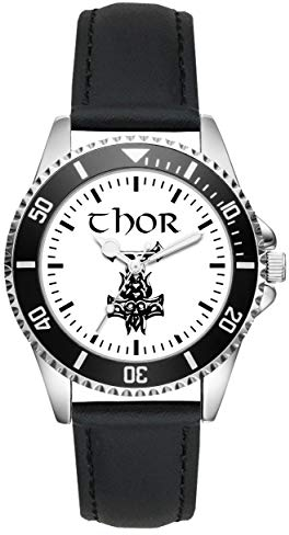 KIESENBERG Odin Thors Hammer Wikinger Geschenk Artikel Idee Fan Uhr L-1227