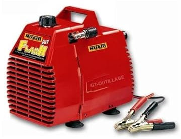 Compresseur silencieux sans huile 0,75CV 0,6kW 24V 8 bar FLASH 24-24V Nuair
