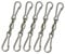Supvox Wirbel Haken für Hängepflanzen Wind Spinner Windspiele Kristall Twisters Blumentöpfe Vogelhäuschen Outdoor Ornament Haken 5pcs