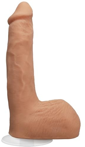 Doc Johnson Signature Cocks Seth Gamble 20,3 cm Ultra-Skyn-Penis mit abnehmbarem Vac-U-Lock-Saugnapf Vanille