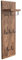 Woodkings® Garderobenpaneel Sydney Holz Wandgarderobe massiv, rustikal, Flurmöbel, Garderobe mit Kleiderhaken, Ablage, Kleiderstange Echtholz Akazie
