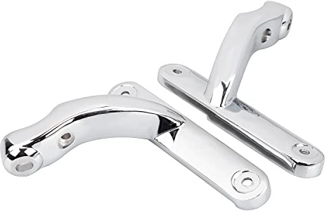 BID4ZE 2 stücke Chrom Zusatz Spot Nebelscheinwerfer Blinker Halterungen Für Harley Electra Glide 1997–2013, Road King 1994–2013, Harley FLHX 2006–2013