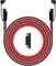 RUNCCI-YUN SAE Extension Cable 16AWG SAE to SAE Extension Cable Quick Disconnect Wire Harness SAE Connector for Solar Panel Battery Motorcycle Cars Tractor 300cm