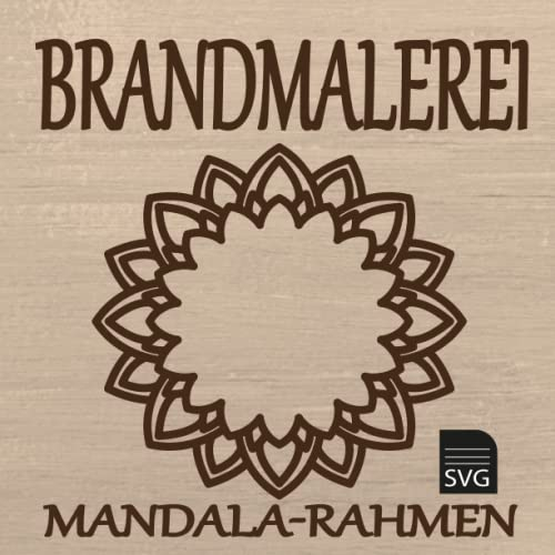 Brandmalerei mandala-rahmen: Motive zum abpausen & mit Brandmalkolben Brandmalen