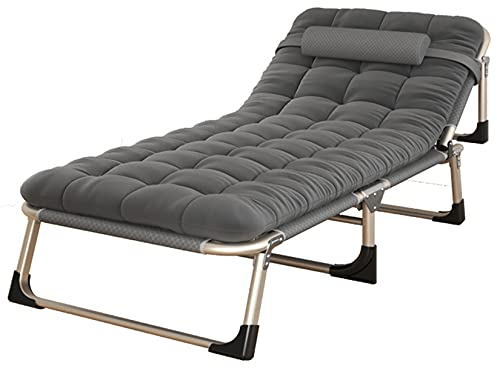 Zero Gravity Chair Patio Recliner, 29,5 '' Extra breites, verstellbares Rückenlehnen-Klappbett mit Kopfstütze und Wattepad, Strand-Sonnenliege, Garten-Liegeliege