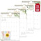 Decorably Wandkalender Hochformat – 18 Monate 2024 Wandkalender 2024 Januar 2024-Juni 2025, 25,4 x 36,8 cm, Kalender 2024, Wandaufhängung, ästhetischer Kalender 2024, Wandkalender 2024–2025,