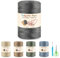 Makramee Polyester Kordel, Makramee Garn 2mm x 250m Premium Polypropylen Macrame Cord Polypropylene Yarn mit Schere und 4mm Häkeln, für Strickwaren DIY Handwerk Basteln Stricken (Grau)
