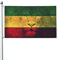 Rasta Reggae Lions Flagge, Gartenflagge, Outdoor-Flagge, Banner, Breeze-Flagge, Hausflaggen, 90 x 150 cm