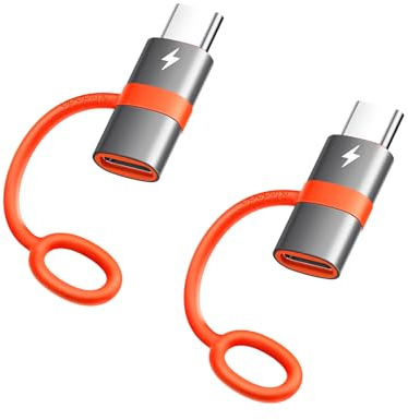 mcdodo Lightning auf USB C Adapter 60W 2 Stück Schnellladung und Datenübertragung (nur mit Computer,Laptops) Kompatibel mit iPhone 15 MacBook, iPad