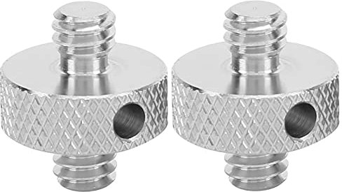 KIMISS 1/4in Männlich zu Schrauben, 2pcs Kamera 1 4 Zoll Gewindeadapter Adapter Doppelseitige Montage