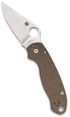 Spyderco - Military 2 Brn Canvas Micarta
