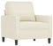 ULUYYUC Sofa Bed Bodensofa Sofas & Couches Schlafsofa - Sessel Creme 60 cm Samt für Garten Lounge Party Terrasse