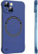 FAOMSEBS Magnetica Senza Bordo Cover per iPhone 14 Plus, Compatibile con MagSafe (Sensazione di Metallo Nudo) Custodia Sottile Antishock iPhone 14 Plus per MagSafe Cover Rinfrescante Slim 6,7'' 2022