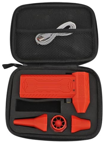 Jet Blower, Adjustable Speed Electric Air Duster, 110000RPM Small Jet Dry Fan for Car, Computer, Keyboard, Lens with Maximum Wind Speed and Fast Charging, Suitable for Cleaning
