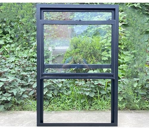 JLXJYS Schiebefenster Vertikale Schuppen-Schiebefenster mit abnehmbarem Bildschirm, Ersatzfenster für Mobilheime, Aluminium-Haushaltsscheunenfenster, Lüftungs-Ersatzfenster(30x53cm/12x21 in)