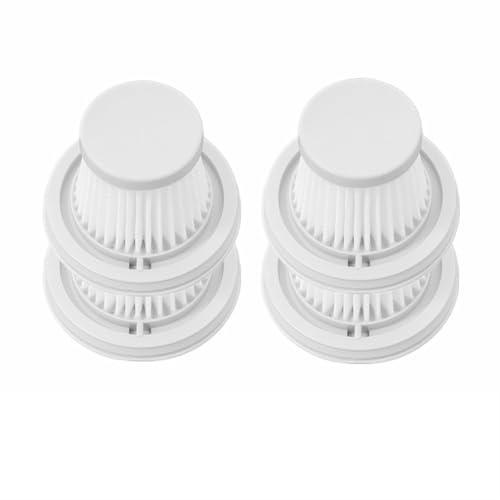 EEQANAO HEPA-Filter for XIAO-MI Handy-Staubsauger, Zuhause, Auto, Mini, kabellos, waschbarer Filter, Ersatzteil(HEPA 4PC)