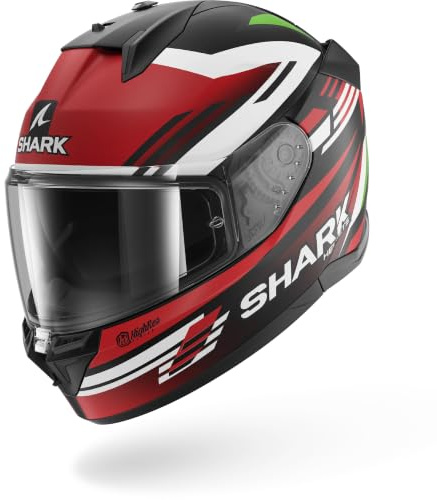 Shark D-Skwal 3 Firstlap Helmet, black/white/red/green, L (59/60)