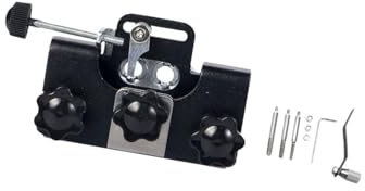 Folpus Kettensägen-Spitzer-Ketten-Spitzer Universal tragbar, profession ell, einfache Installation, Kettensägen vorrichtung, Schwarz