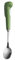 MMRTDJDR Ladle spoon Stainless steel dessert coffee spoon ceramic dinosaur handle household tea fruit spoon fork