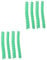 Toddmomy 2sets Baumrohrschutz Baumstammschutz Stammschutz Für Bäume Baumschutzrohr Baumschutzset Sackleinen Nagetier Draht Zaun Baumstammrohr Baumschützer Von Rehen Plastik Green 4pcs*2