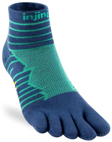 Injinji Herren Ultra Run Mini-Crew Zehensocken