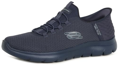 Skechers Herren Summits HIGH Range Trainer, Dark Navy Mesh, 47.5 EU
