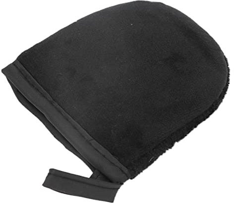 Asixxsix Sunless Tanner-Handschuh für Gleichmäßiges Auftragen, Selbstbräuner-Applikator für Natürlichen Glanz, Ideal für Liebhaber der Sonnenlosen Bräunung (BLACK)