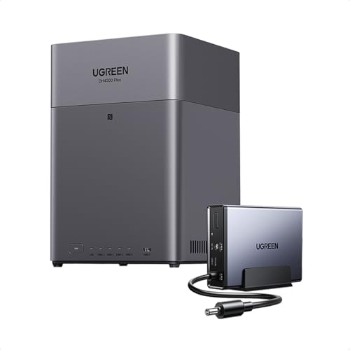 UGREEN NASync DH4300Plus NAS a 4 alloggiamenti con UPS
