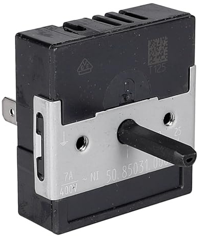 easyPART Kompatibel/Ersatz für Electrolux 140013340025 Kochplattenschalter 2kreis EGO 50.85031.000 für Herd