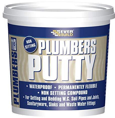 Everbuild 113 Plumbers Putty, Beige, 750 g, 1 - pack