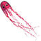 CIM Octopus Kite - Octopus DRAKI RED - Single line for children from 3 years - Dimension: 25x160cm - incl. kite line