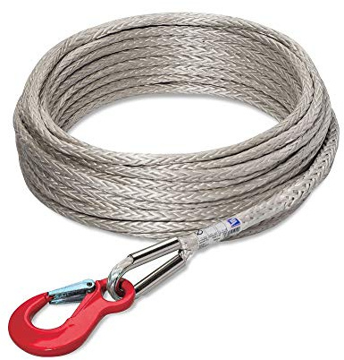 Seilflechter Novoleen® Windenseil nach DIN EN 14492-1:2006 5,5 t; Ø 8 mm; L: 25 m inkl. Haken