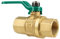 UNIWATER Trinkwasser-Kugelhahn mit Stahlhebel beids .Innengewinde Rp 3/8 Zoll (DN 10), Typ 1449