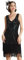 BABEYOND Damen Flapper Kleider 1920er Jahre Perlen Fransen Great Gatsby Kleid, Z - Schwarz, Medium