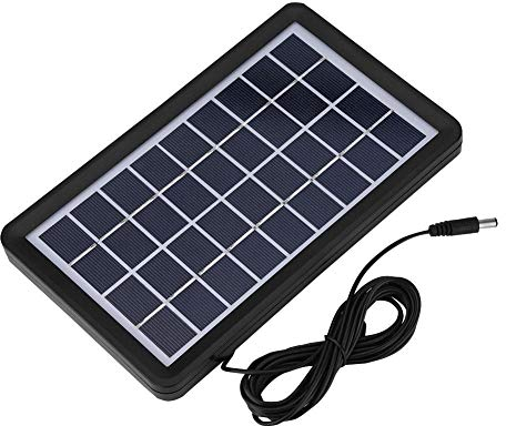 VBESTLIFE Panneau Solaire de 9V 3W Chargeur Solaire Imperméabilisent la Cellule Solaire de Silicium de Poly de Transmittance légère de 93%