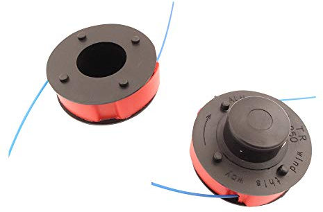 SECURA Fadenspule 1,6mm (2er Set) kompatibel mit Ikra 2435 Freischneider