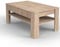 Vicco Couchtisch Milan, Wohnzimmertisch mit Schublade, Sonoma, 92.2 x 65 cm