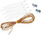 Tamiya 56551 MFC LED-Set 3mm gelb L:1100mm, Ersatzteil, Modellbau, Zubehör für RC Fahrzeug/ferngesteuertes Auto, Tuningteile, Mehrfarbig, Large