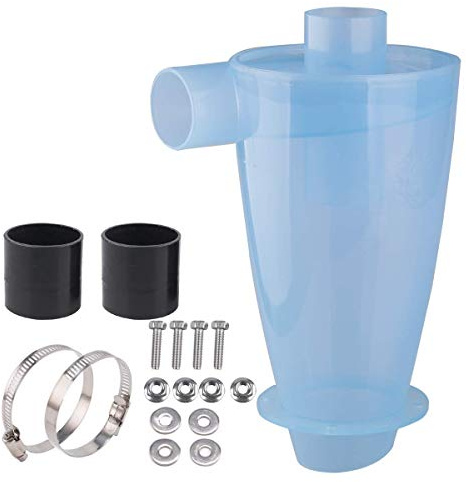 Zyklon Staubabscheider Dust Filter,SN50ST,Hochleistungszyklon Pulver Staub Filter,vollständig transparent, Energieffizienzklasse A für Vakuum