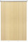 COSTWAY 121X181cm Verdunkelungsrollo Abdunkelungsrollo mit Kettenzug, Thermorolle Sonnenschutz, Sichtsschutz, Kälteschutz für Dachterrassen, Verandas, Terrassen (Beige)