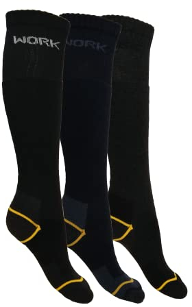 NOLOGO KATIACALZE Calze da Lavoro Uomo Donna - Calzini Uomo Cotone, Calze per Scarpe Antinfortunistiche, Calzini Anti vesciche, Traspiranti, Super Resistenti