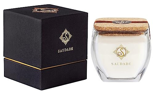 sarcia.eu SAUDADE Exklusive Duftkerze - Vanille und Bernstein 200g